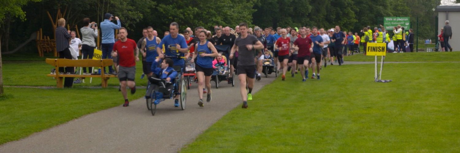Tymon parkrun banner