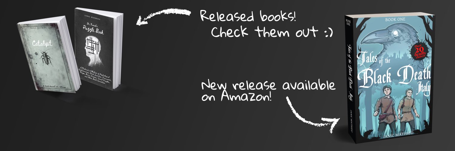 Ianic Mathieu - Author banner