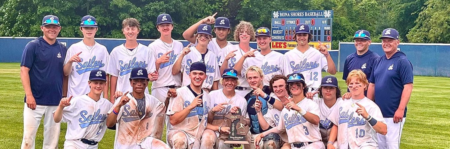 Mona Shores Baseball banner