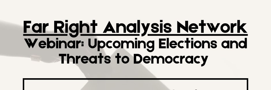 Far Right Analysis Network banner
