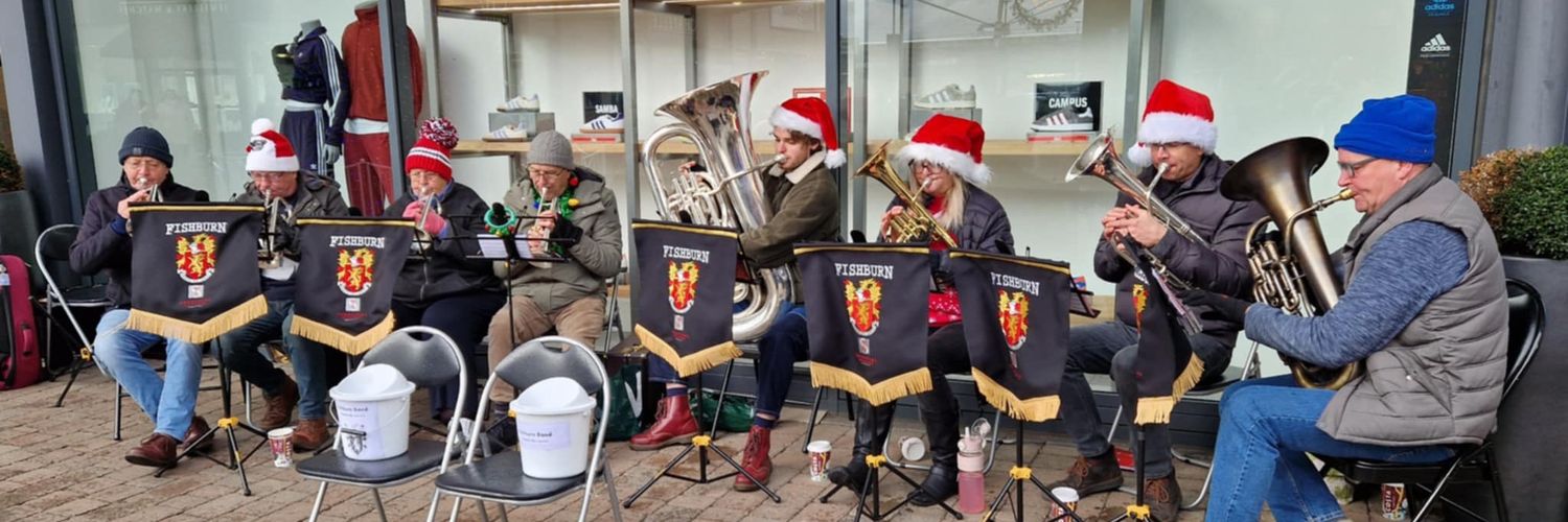 Fishburn Band banner