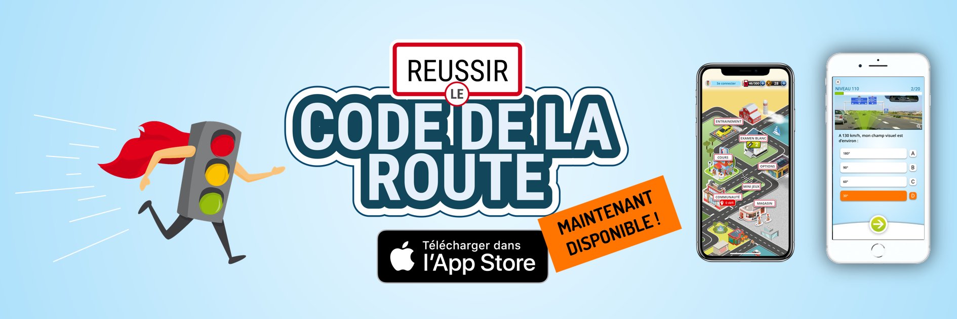 Réussir le Code de la Route banner