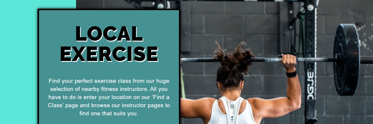 Local Exercise banner