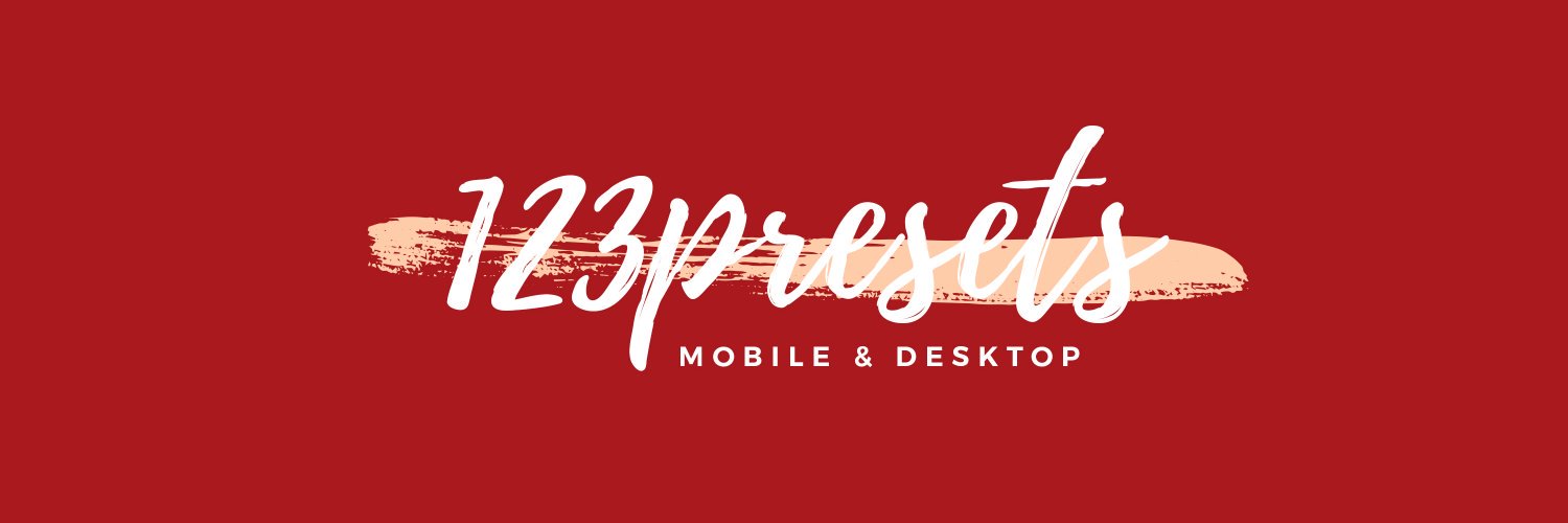 123presets's profile banner image