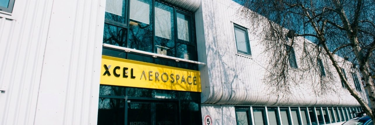 Xcel Aerospace's banner