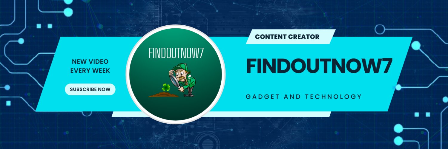 Findoutnow7's profile banner image