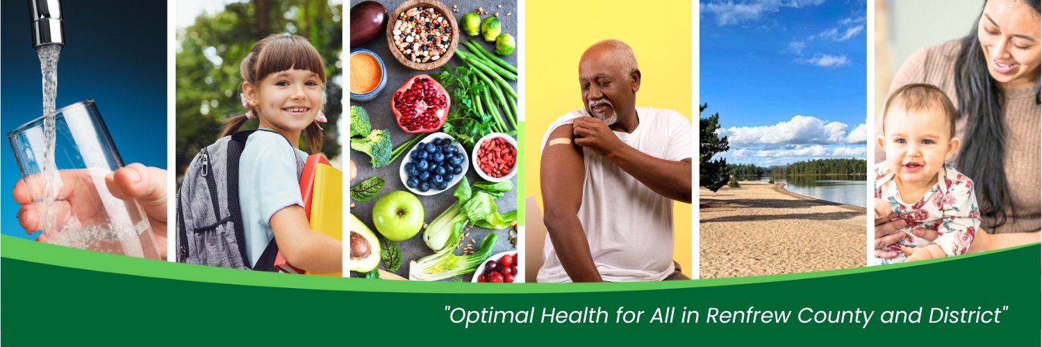 Renfrew County and District Health Unit banner