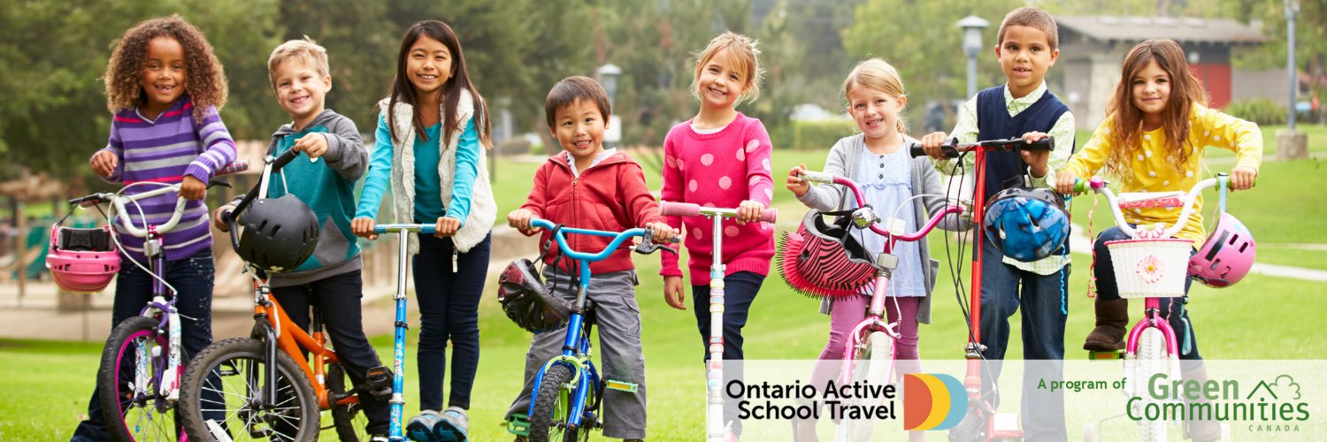 Ontario Active School Travel banner