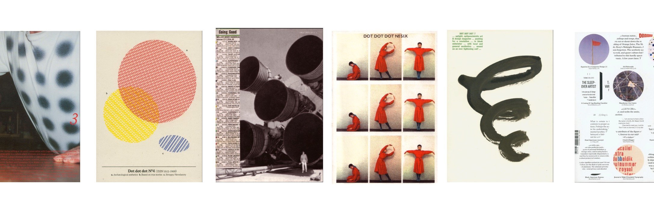 Dot Dot Dot magazine banner