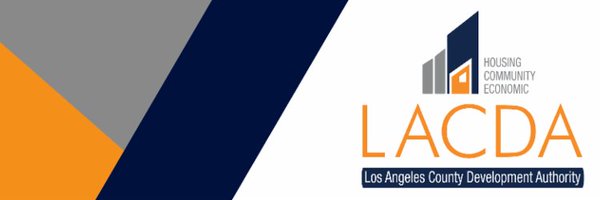 LA County Development Authority's banner