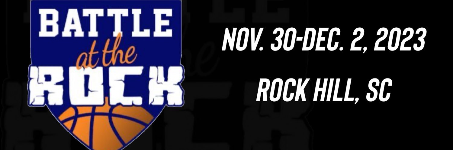 Battle at the Rock Basketball Showcase banner