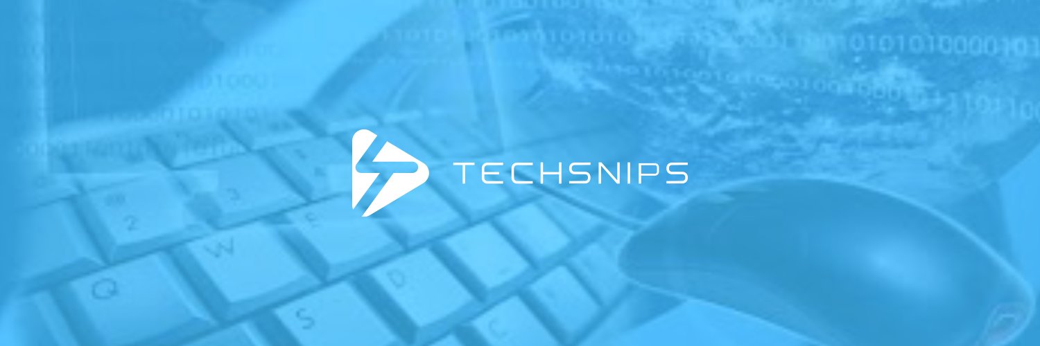 TechSnips banner