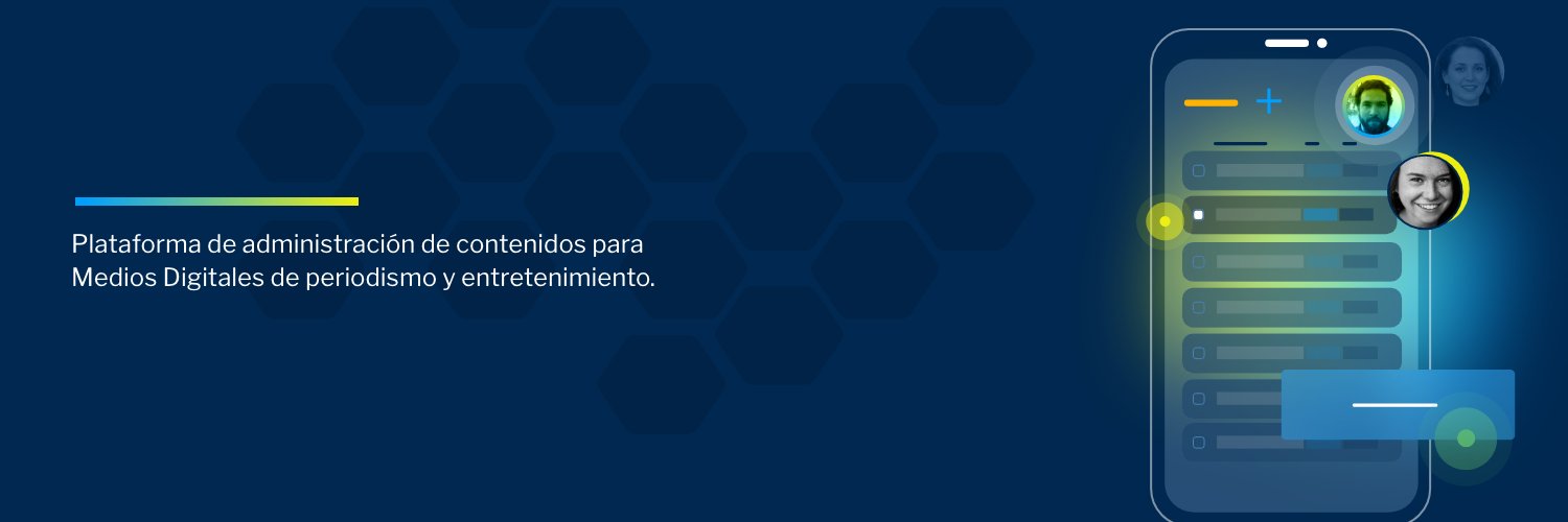 CMS Para Diarios Digitales banner