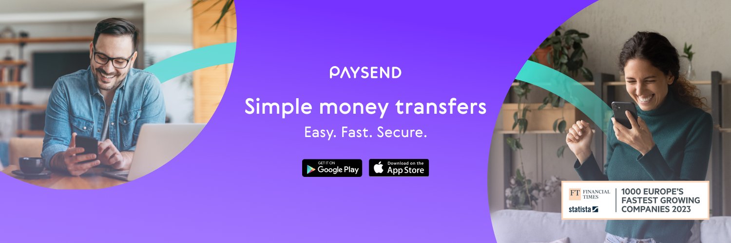 Paysend's profile banner image