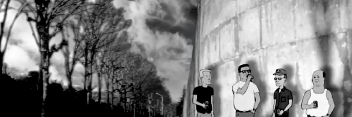 God’s strongest raw sewage drinker banner