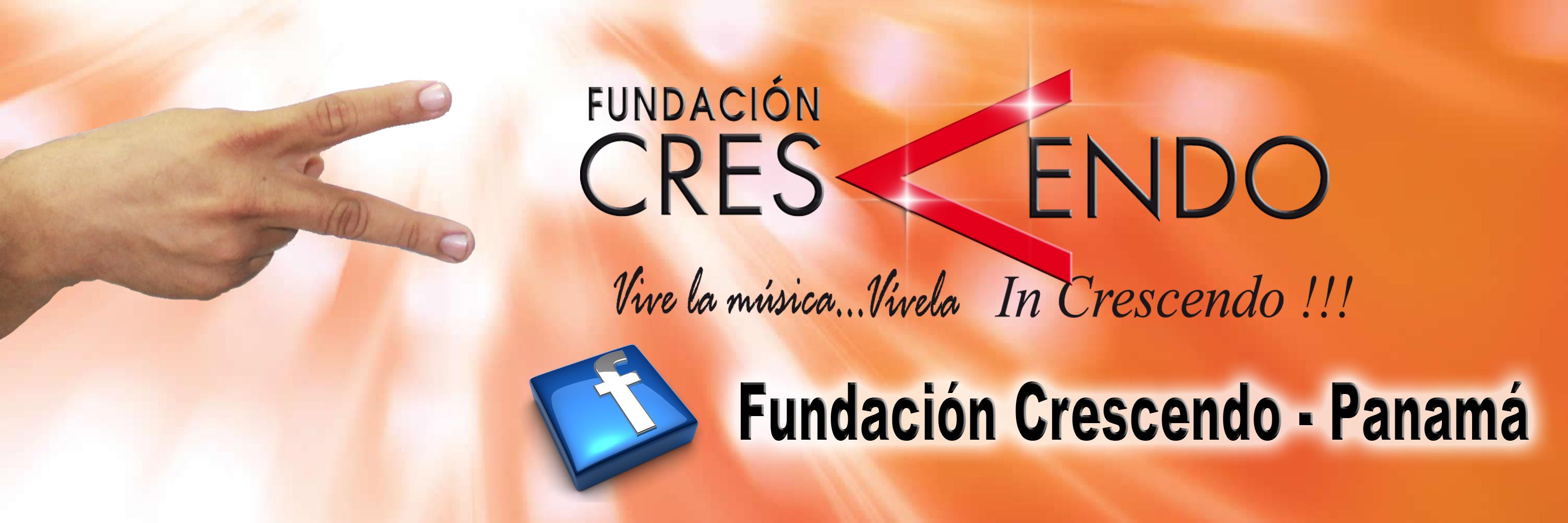 Fundación Crescendo banner