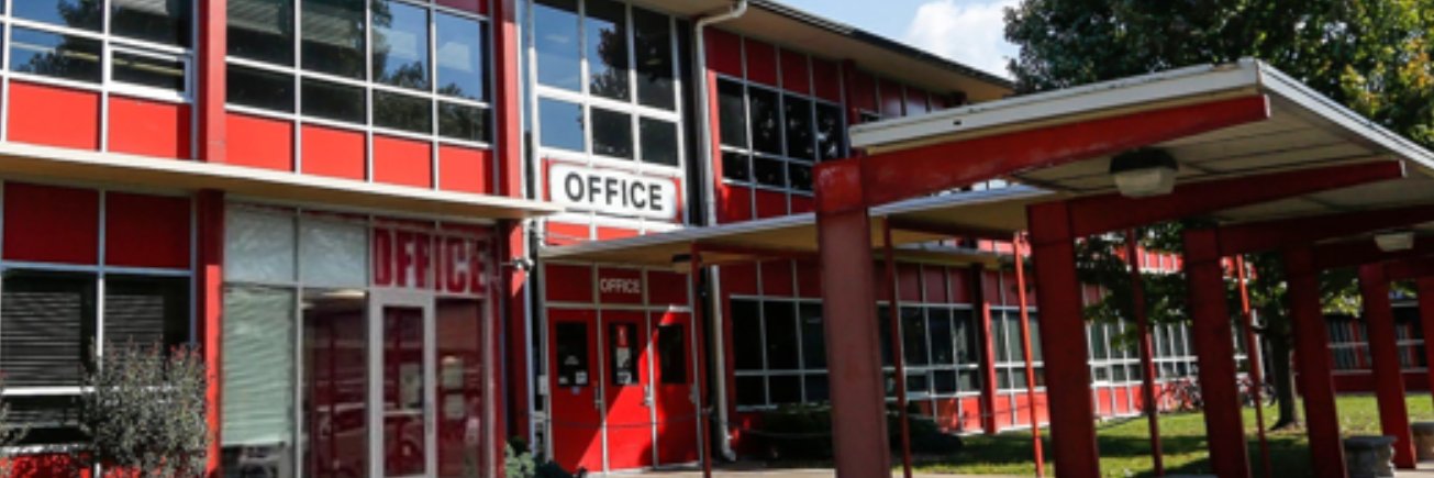 Pershing School banner