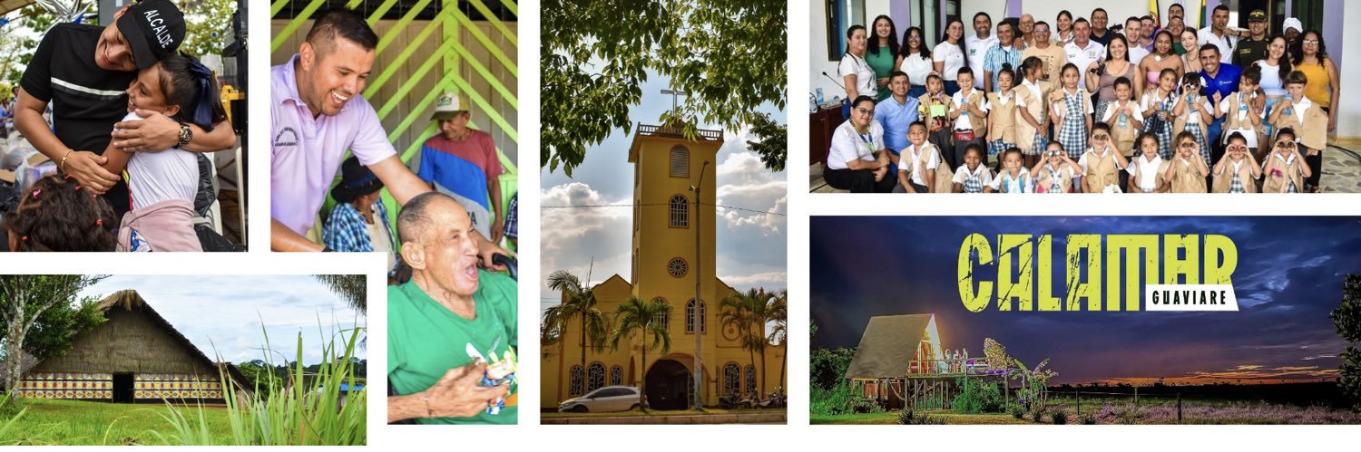 Alcaldía de Calamar Guaviare banner