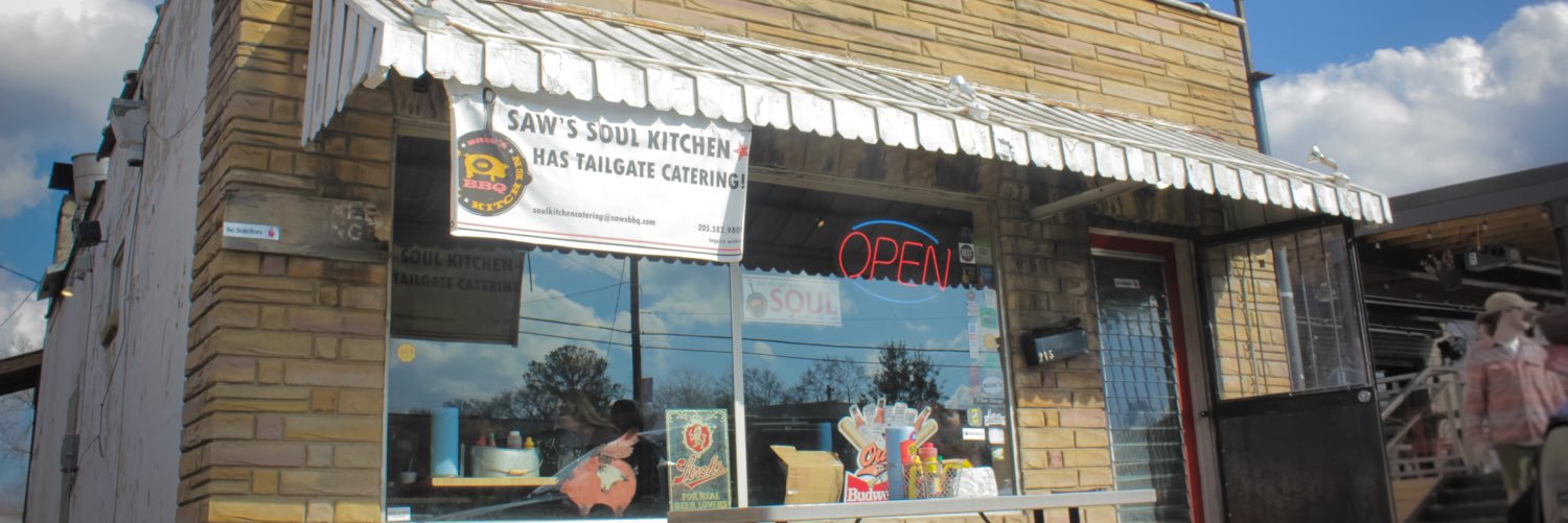 Saw's Soul Kitchen banner