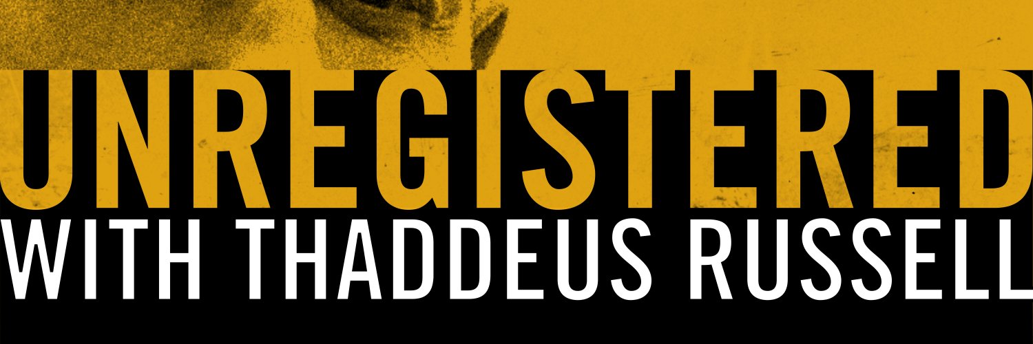 Thaddeus Russell's banner