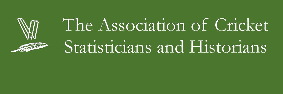 Association of Cricket Statisticians & Historians's banner