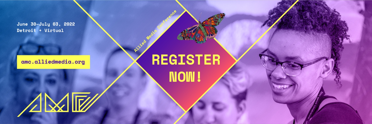 Allied Media Conference banner