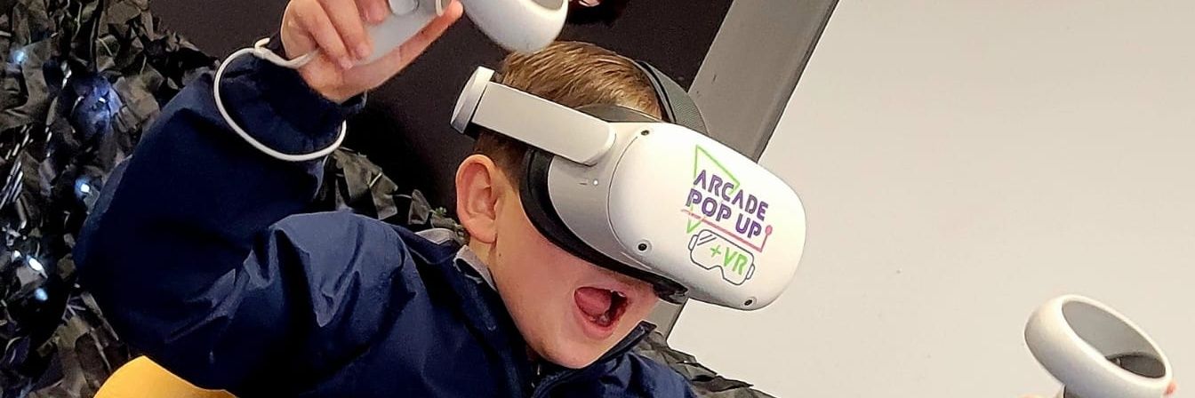 Arcade Pop Up banner