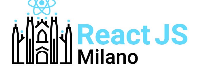 React JS Milano banner
