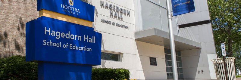 Hofstra's School of Education banner