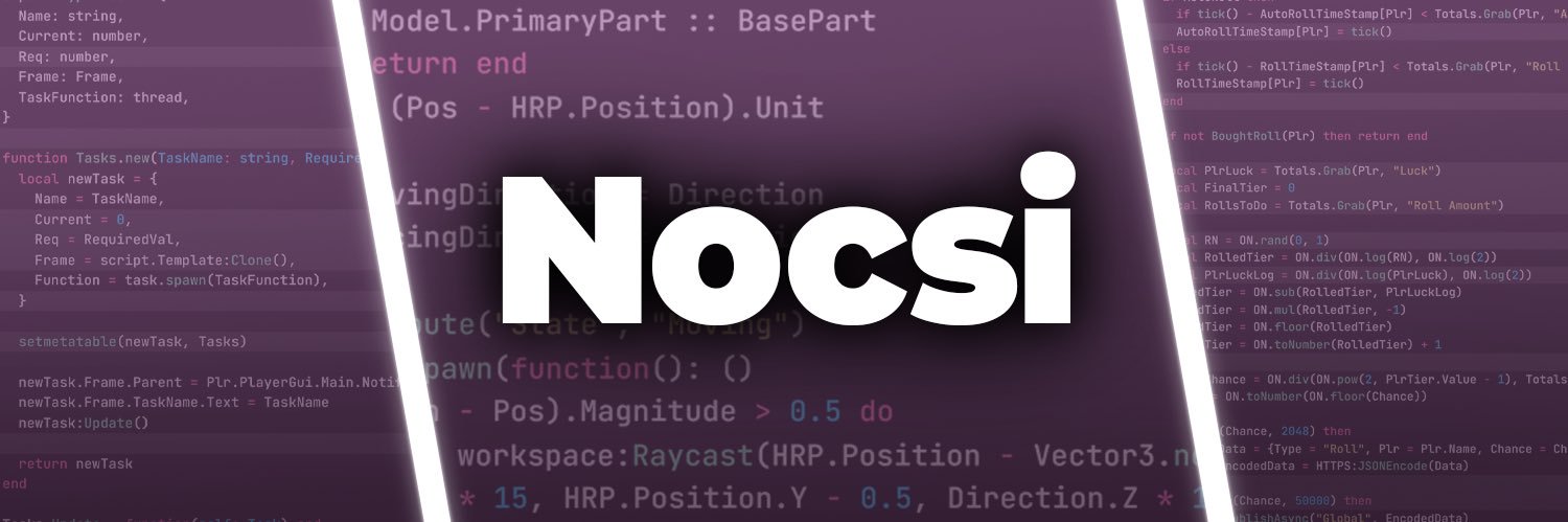 NocsiDev's profile banner image