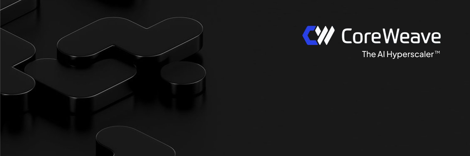 CoreWeave's banner