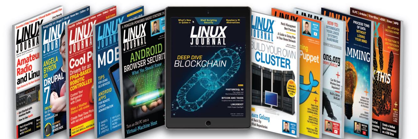 Linux Journal banner