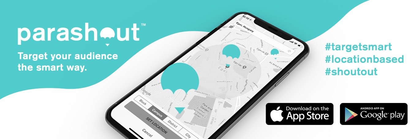 ParaShout App banner