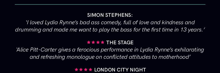 Hear Me Howl (Punk & Pro Choice One Woman Show) banner