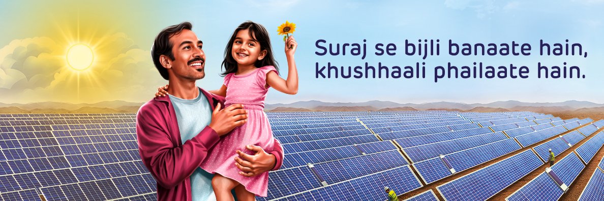 Adani Group's banner