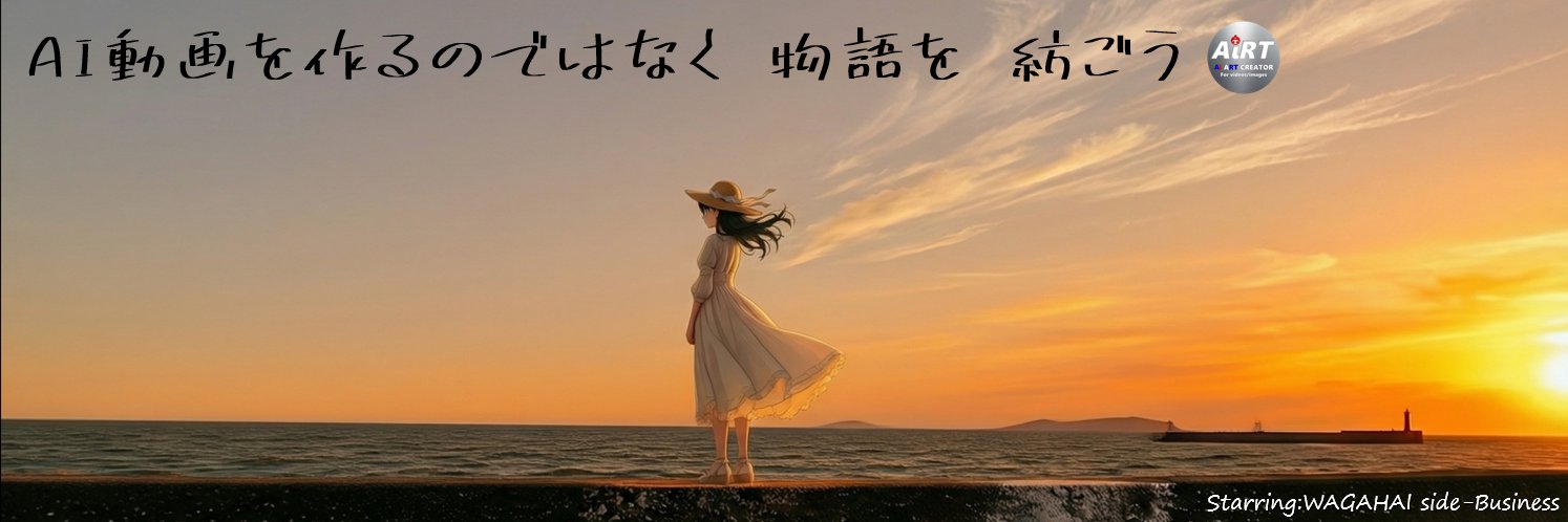 AiRT🎥生成AI動画を創る人 banner