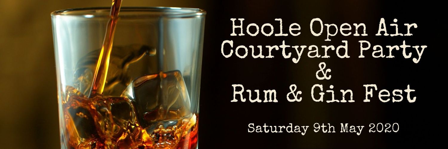 Hoole Rum & Gin Festival banner