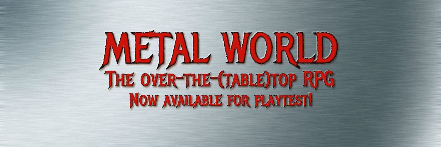 METAL WORLD (by Nick Zachariasen) banner