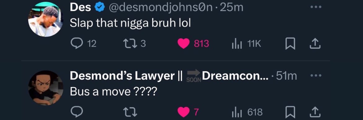 Megalitions || Desmond’s Lawyer's banner