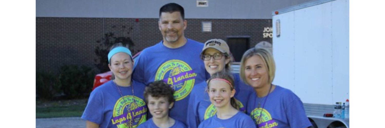 Laps 4 Landon banner