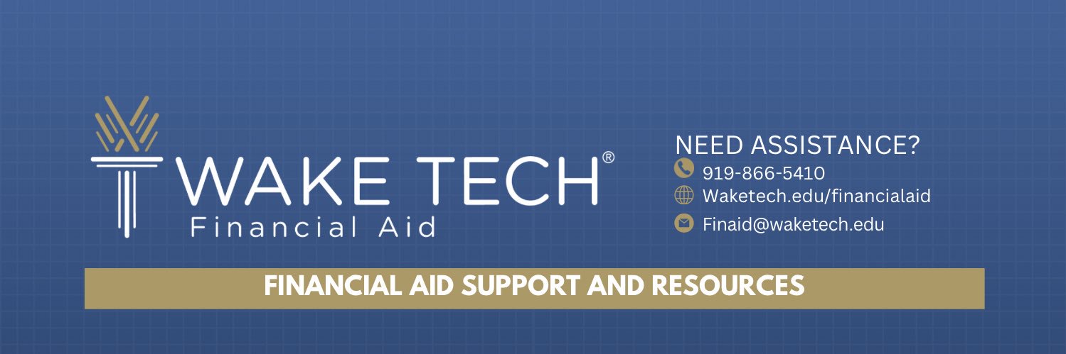 Wake Tech Financial Aid banner