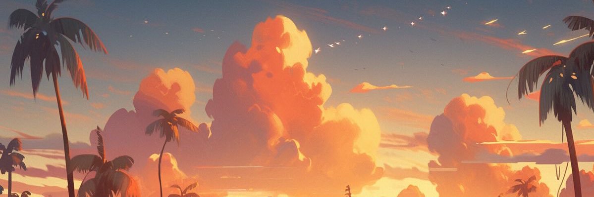 sunset kity's banner