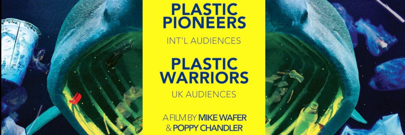 Plastic Pioneers (int'l) Plastic Warriors (UK) banner