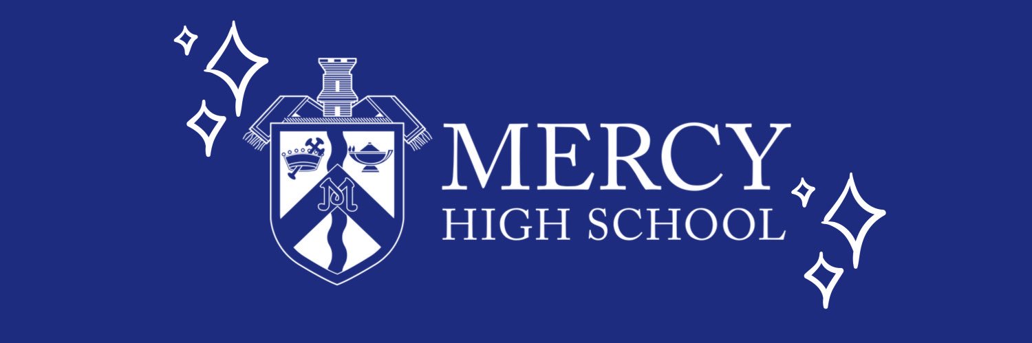 Mercy High School banner