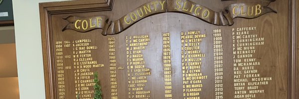 CountySligoGCL Profile Banner