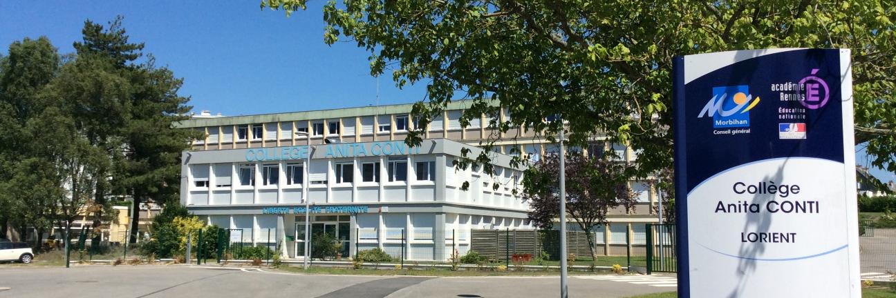 Collège Anita Conti - Lorient banner