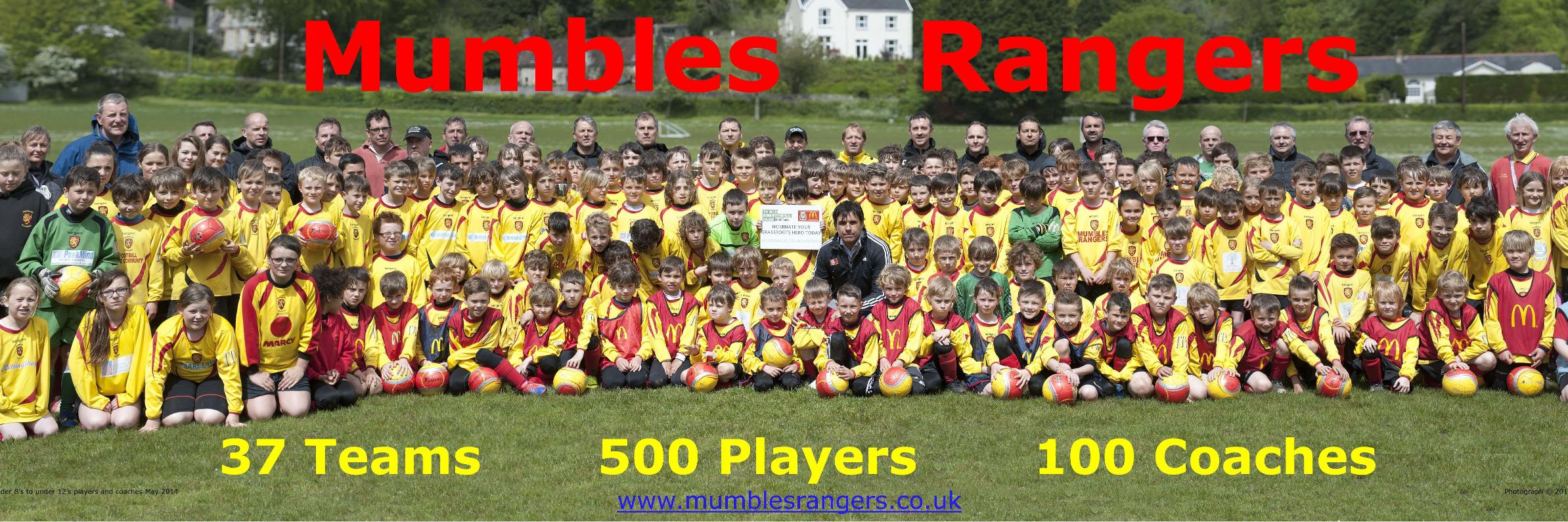 Mumbles Rangers F. C. banner