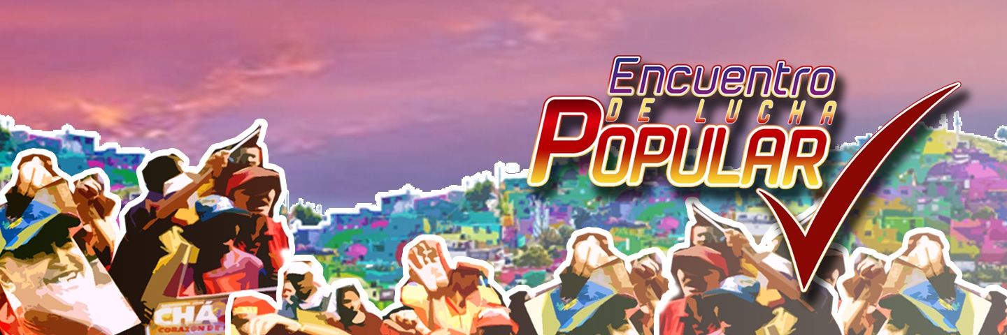 Encuentro de Lucha Popular banner