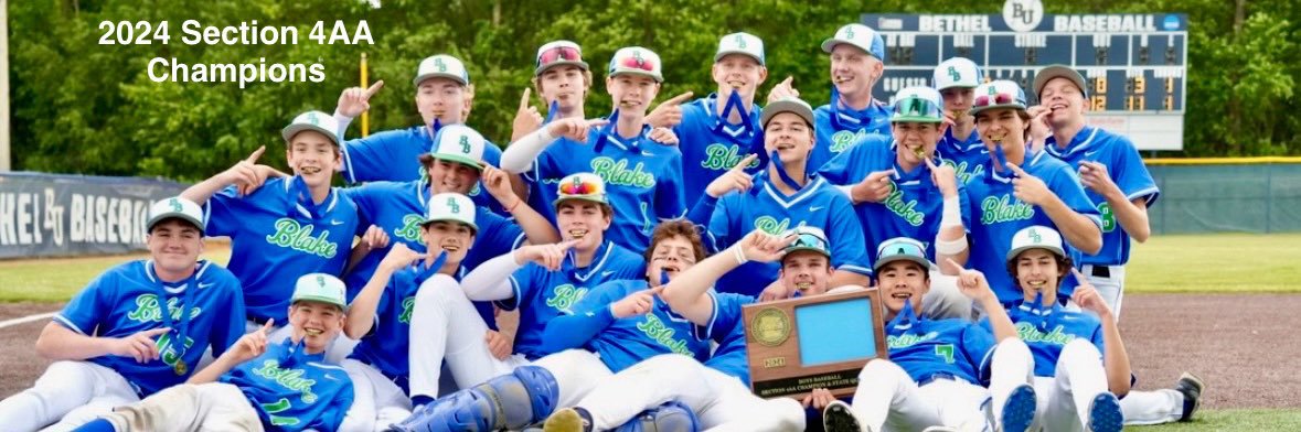 Blake Bears Baseball banner