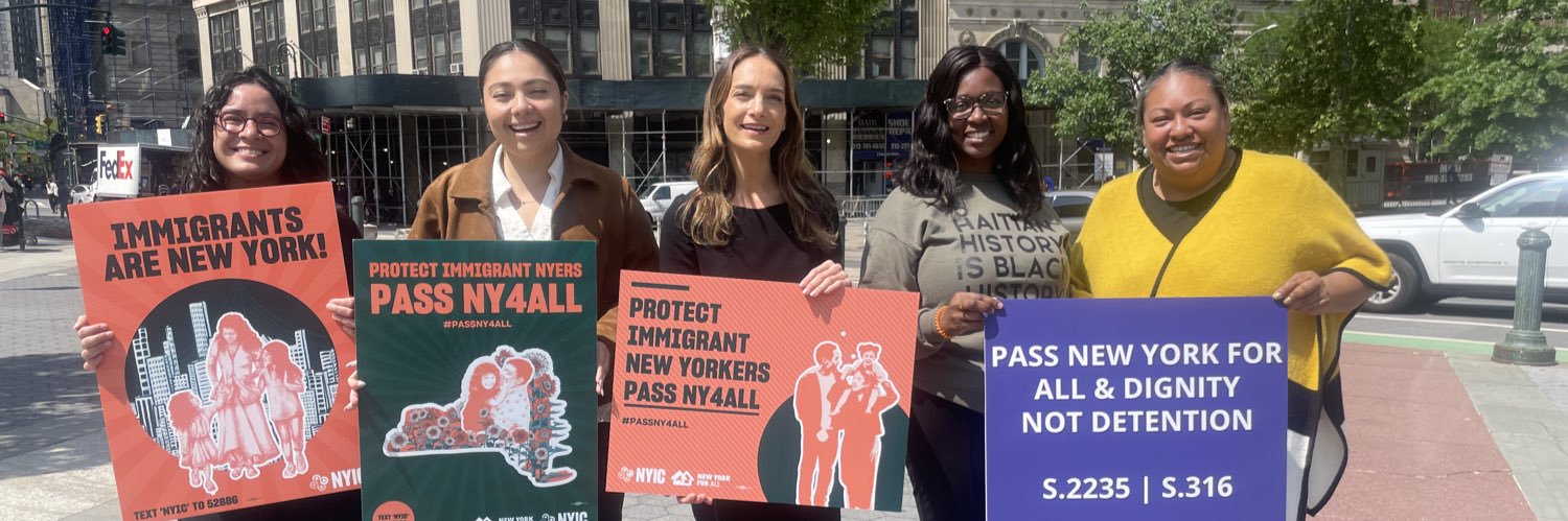 NYS Senator Julia Salazar's banner